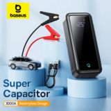 *🔋 מתנע רכב סופר קבל Baseus 3000A – הפתרון לכל תקלת סוללה!*
