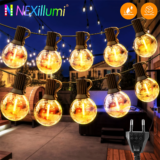 *💡 שרשרת נורות LED עמידות למים – הופכים כל מרפסת לגן אירועים!*