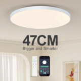 *💡 מנורת תקרה חכמה LED עם שלט רחוק – MARPOU*