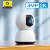 *מצלמת אבטחה חכמה Baseus P1 Lite 2K – הפתרון המושלם לביטחון הבית! 🏠🔒*