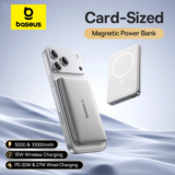*🔋 Baseus – בנק טעינה מגנטי 10,000mAh עם טעינה מהירה 27W*