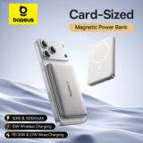 *🔋 Baseus – בנק טעינה מגנטי 10,000mAh עם טעינה מהירה 27W*