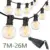 *💡 שרשרת נורות LED עם 25 נורות בסגנון רטרו לחצר ולאירועים*