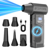 *מפוח אוויר אלחוטי טורבו עם מנוע Brushless – ניקוי מושלם לרכב ולבית!* 💨🚗