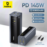 *🔋 Baseus Power Bank 145W – 20800mAh | טעינה מהירה למחשב נייד ולטלפון*