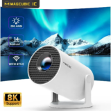 *פרויקטור Magcubic HY300 Pro – קולנוע ביתי באיכות 8K* 🎬