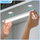 *💡 תאורת LED חכמה עם חיישן תנועה למטבח וארונות 💡*