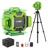 *פלס לייזר 4D עם 16 קווים + חצובה 1 מטר* 🔧📏