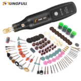 *כלי חריטה וליטוש חשמלי נטען USB – מיני דרמל אלחוטי* 🔧⚡