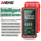 *מולטימטר חכם ANENG 683 – מסך מגע נטען עם 6000 ספירות* 🔌⚡