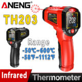 *מד חום דיגיטלי אינפרא אדום ANENG TH203 | -50 עד 600 מעלות* 🌡️