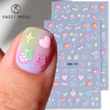 *מדבקות ציפורניים מעוצבות – 2 סטים בחבילה* 💅✨