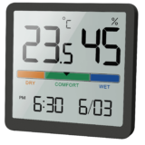 *מד טמפרטורה ולחות דיגיטלי חכם לבית* 🌡️💧
