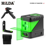 *רמת לייזר ירוק HILDA – 2 קווים עם איזון אוטומטי* 🟢