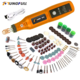 *כלי חריטה וליטוש נטען USB – מיני דרמל אלחוטי* 🔧⚡