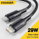 *כבל טעינה מהירה USB C ל-Lightning למכשירי אייפון ואייפד* ⚡📱