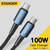 *כבל טעינה מהירה Type C to C – 100W* ⚡
