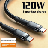 *כבל טעינה מהירה 120W – USB C ⚡*