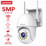 *📹 מצלמת אבטחה חכמה Lenovo 5MP – זום פי 5 ומעקב אוטומטי!*