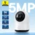*מצלמת אבטחה חכמה Baseus 5MP – איכות 3K עם WiFi כפול!* 🎥