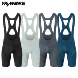 *מכנסי רכיבה קצרים עם כתפיות YKYWBIKE – רפידת ג'ל איטלקית מקצועית* 🚴‍♂️
