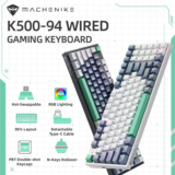 **⌨️ מקלדת גיימינג מכאנית MACHENIKE K500 – חוויית הקלדה פרימיום במחיר שלא יאומן! 💎**