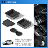 **מארגן תא המטען המושלם לטסלה Model Y Juniper & Model 3 Highland** 🚗✨