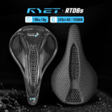 *אוכף אופניים מודפס תלת מימד RYET Carbon – 190 גרם בלבד!* 🚴‍♂️