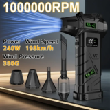 *מפוח טורבו מקצועי 380G – ניקוי עוצמתי בלחיצת כפתור!* 🌪️