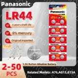 *סוללות כפתור Panasonic LR44 AG13 מקוריות – 10 יחידות באריזה* 🔋